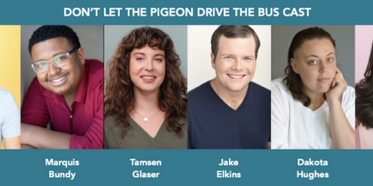 Cast Set For DON'T LET THE PIGEON DRIVE THE BUS at the Young People's Theatre of Chicago  Image