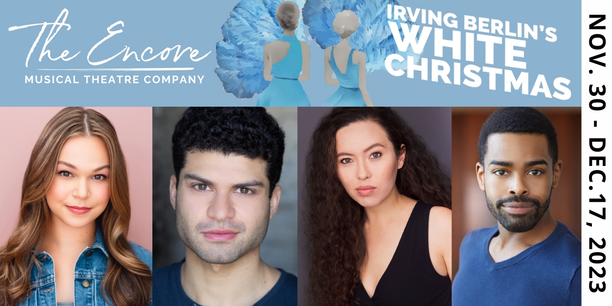 Cast Set For WHITE CHRISTMAS at the Encore 