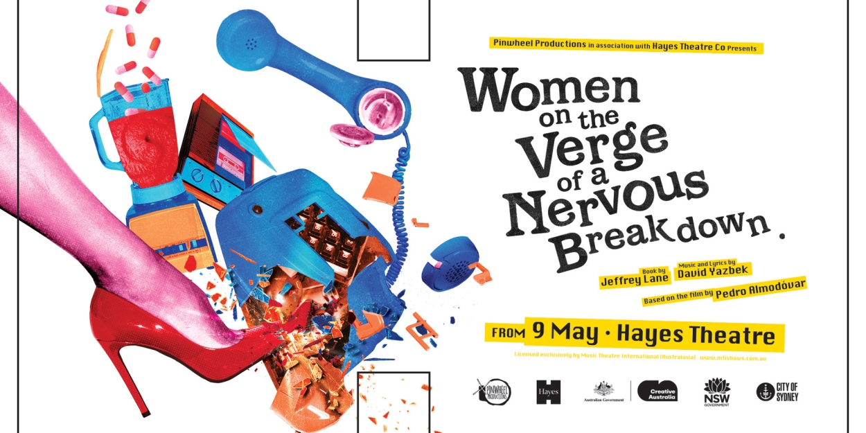 Cast Set For WOMEN ON THE VERGE OF A NERVOUS BREAKDOWN at Hayes Theatre Co  Image