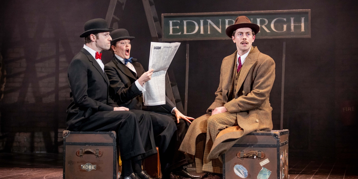 Cast Set For the West End Run of THE 39 STEPS  Image