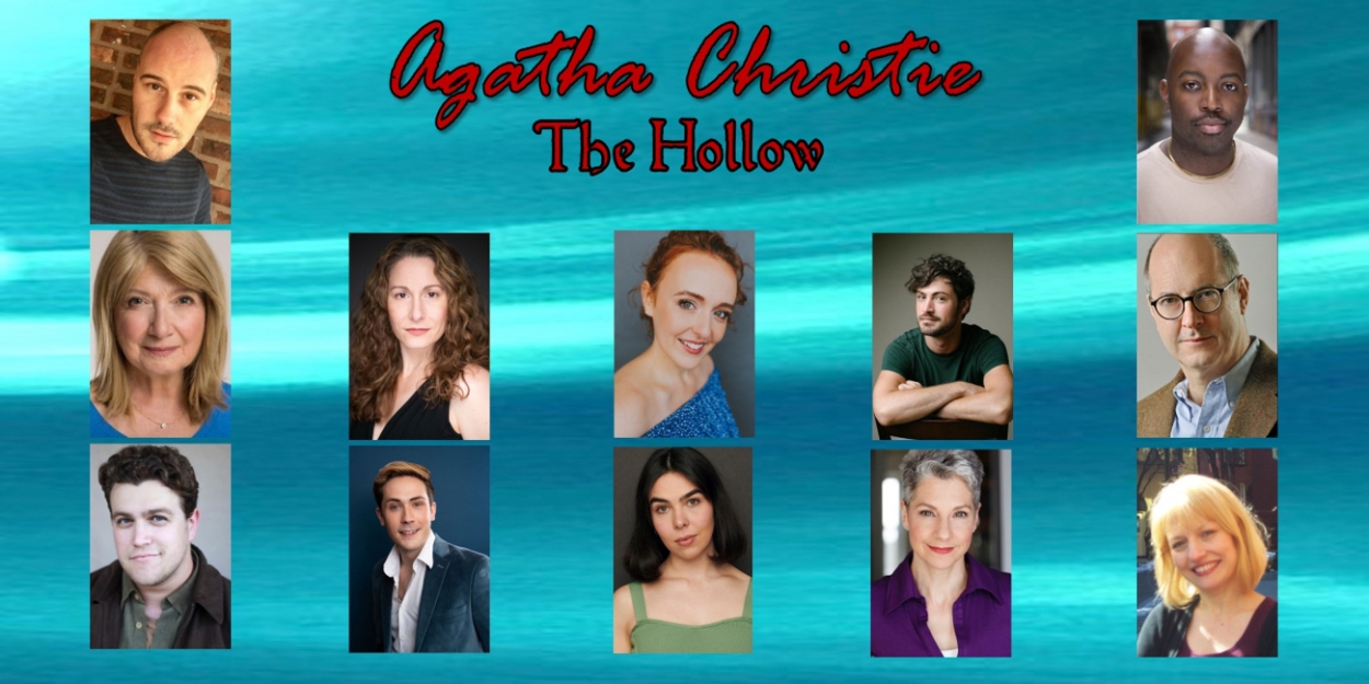 Cast Set for For Agatha Christie's THE HOLLOW at the Players Theatre 