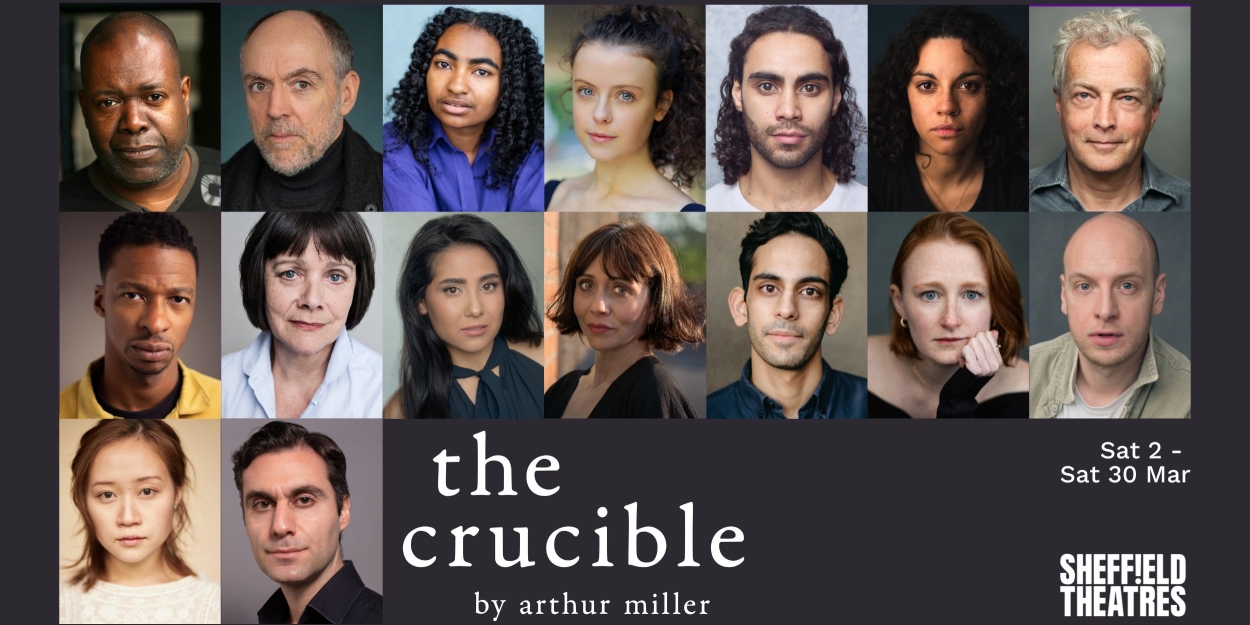 Cast Set for Sheffield Theatre's THE CRUCIBLE 