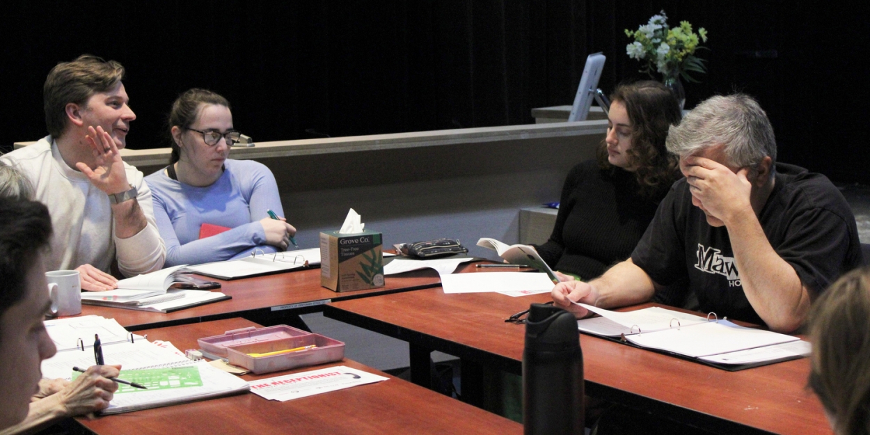 THE RECEPTIONIST Begins Rehearsals This Week at Centenary Stage Company  Image