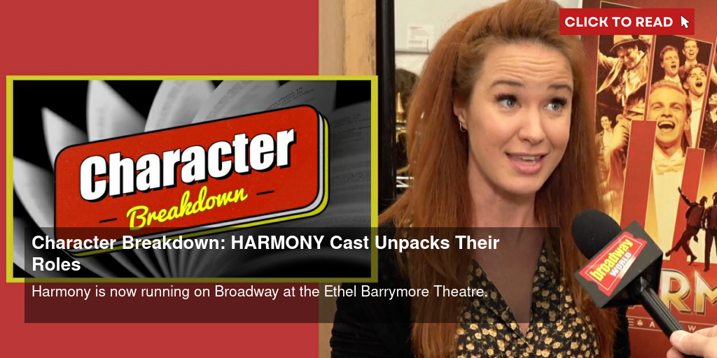 Harmony (Broadway, Ethel Barrymore Theatre, 2023)