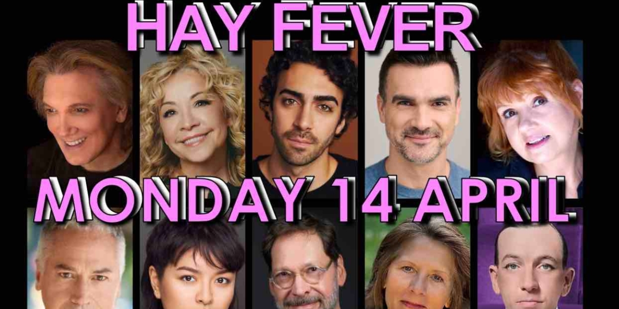 Charles Busch, Jennifer Cody, Annie Golden and More to Star in HAY FEVER at Gingold Theatrical Group  Image