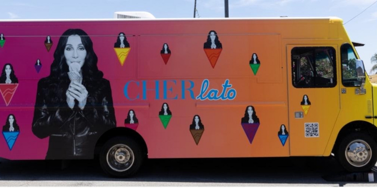 Cher Unveils New Gelato Company 'Cherlato' in Los Angeles  Image