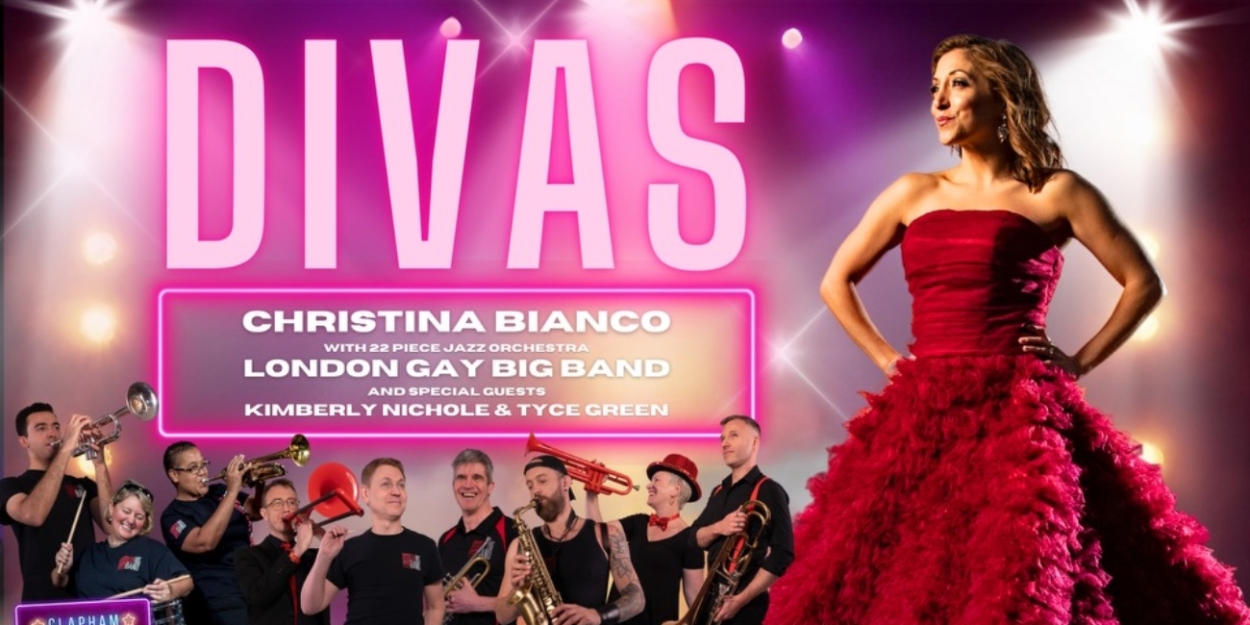 Christina Bianco and The London Gay Big Band Present Bring DIVAS to The Clapham Grand  Image