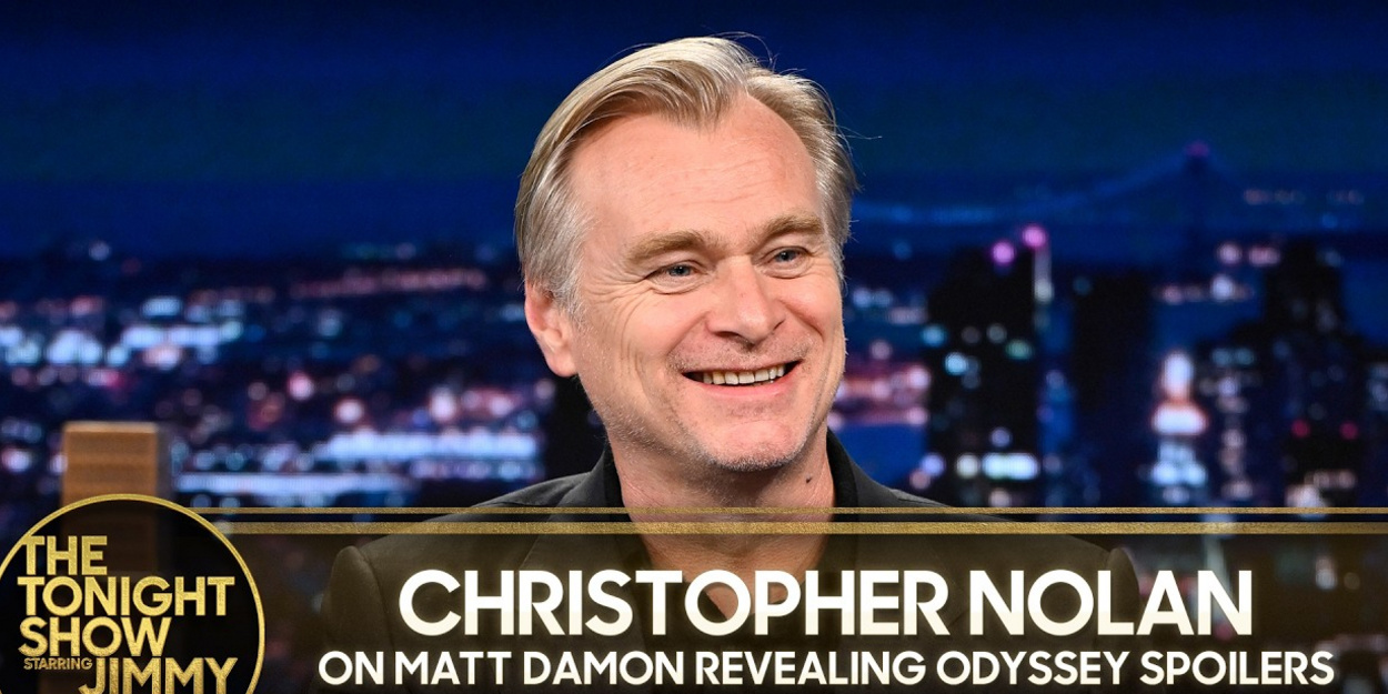 Christopher Nolan on Matt Damon Spoiling THE ODYSSEY and New Film Technology Video