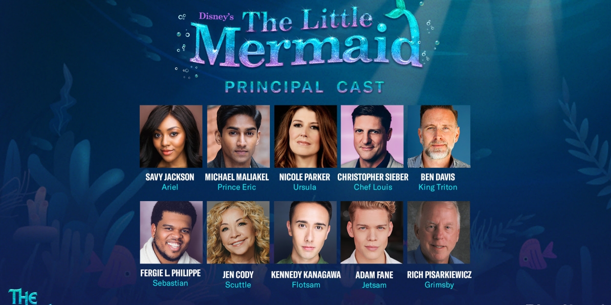 Christopher Sieber, Kennedy Kanagawa, and More Join the Cast of THE LITTLE MERMAID at the Muny 