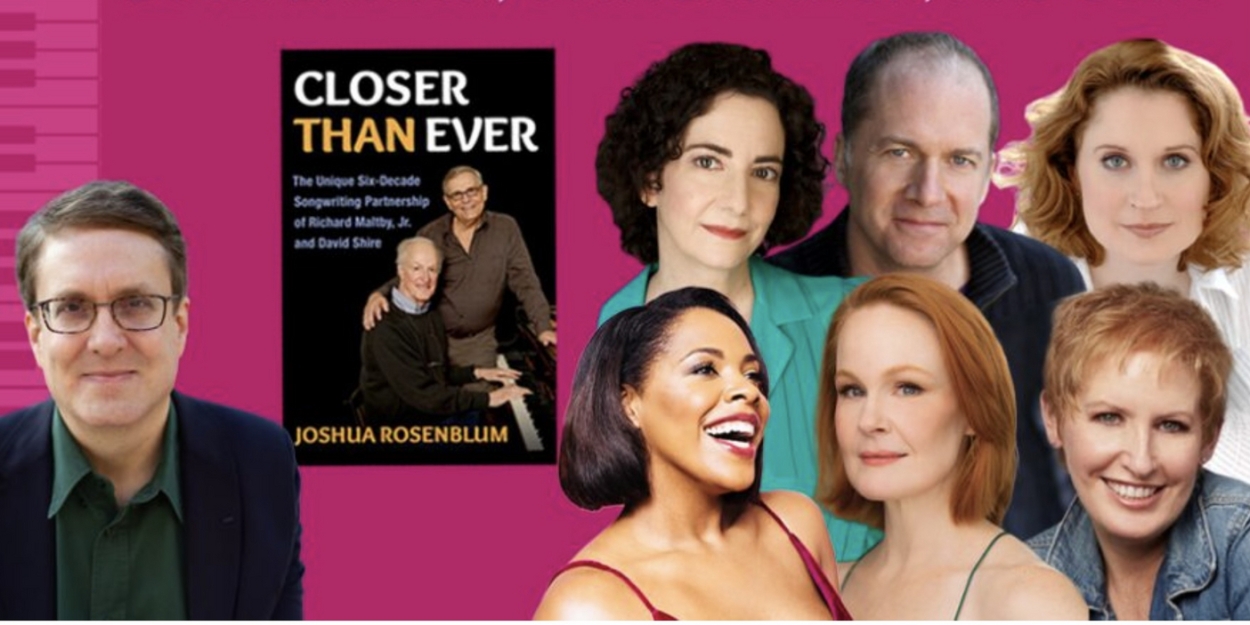 Concert/Book Signing Announced to Celebrate Release of New Book CLOSER THAN EVER 
