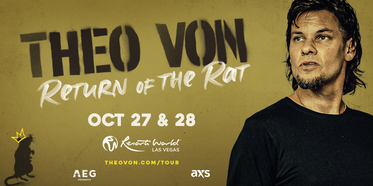 Comedian Theo Von Announces Venue Debut At Resorts World Theatre In Las Vegas, October 27-28  Image