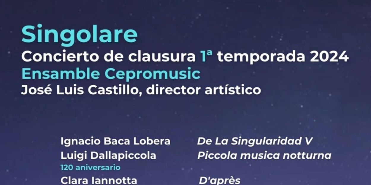 Con El Concierto Singolare, El Ensamble Cepromusic Concluye Su Primera Temporada 2024 En Bellas Artes 