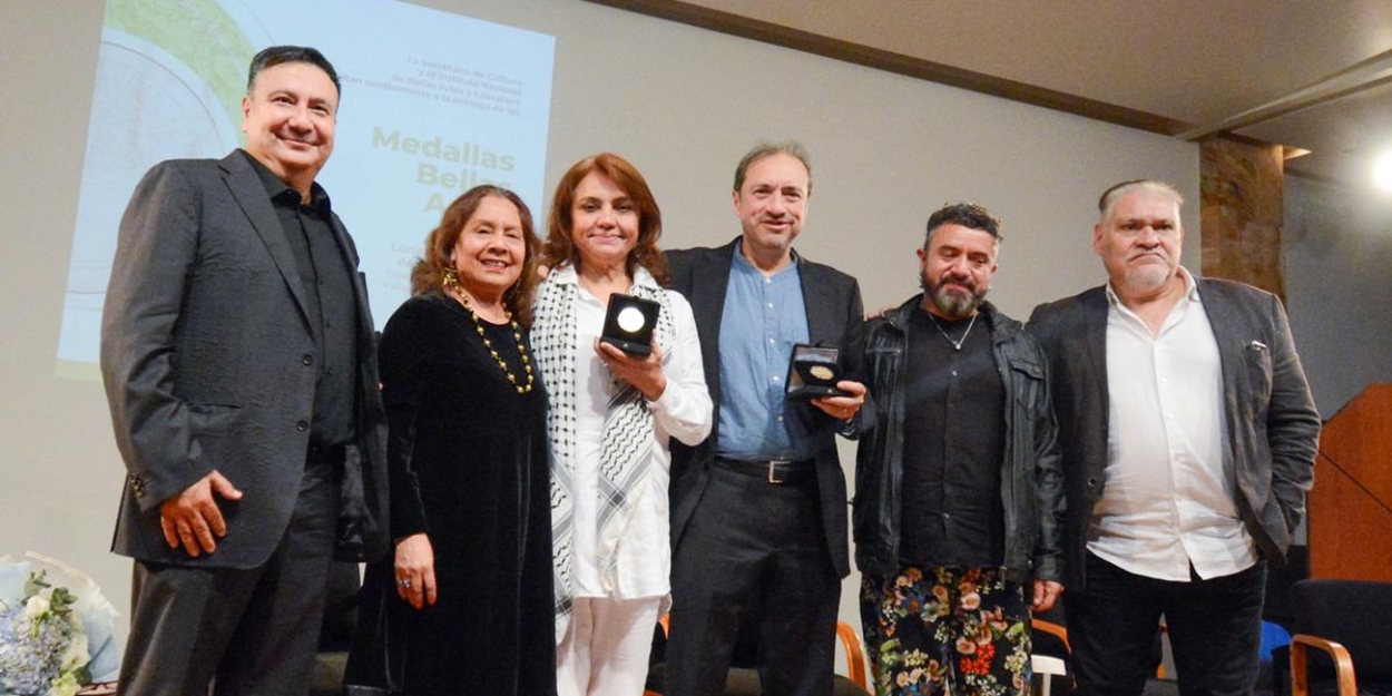 Con La Medalla Bellas Artes En Teatro, El Estado Mexicano Reconoce El Camino Construido Por Mérito Y Esfuerzo Propio De David Olguín Y Perla De La Rosa  Image