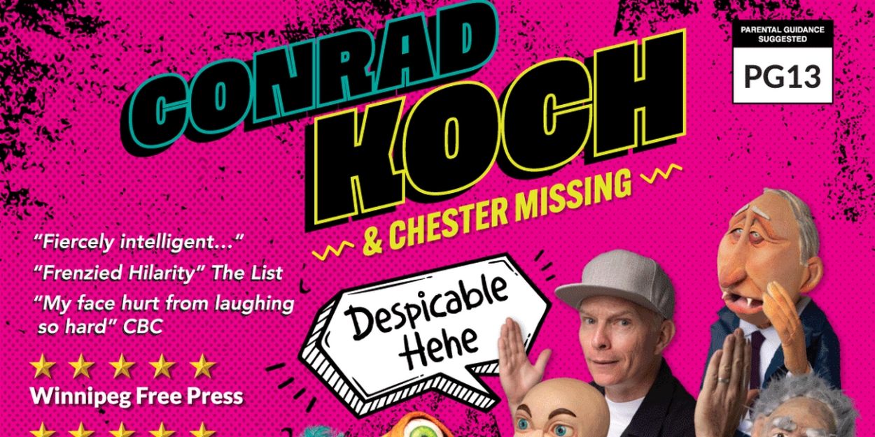 Conrad Koch And Chester Missing to Bring DESPICABLE HEHE to Theatre on the Bay in Cape Town  Image