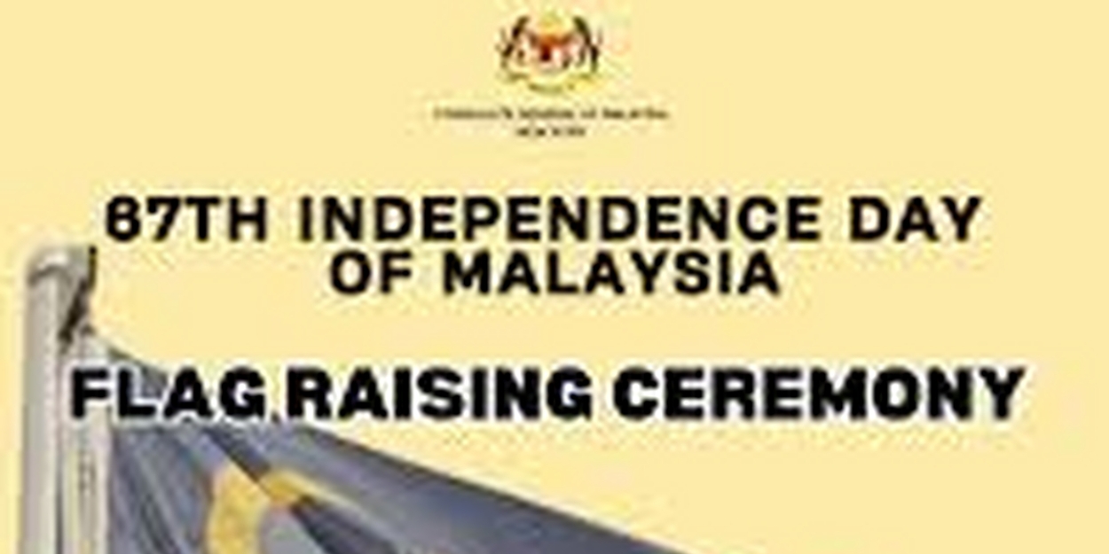 Flag-Raising Ceremony Planned In NYC For Malaysia Independence Day  Image