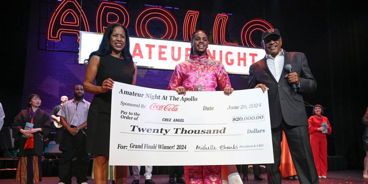 Cruz Angel Wins Amateur Night at The Apollo and $20,000 Prize 