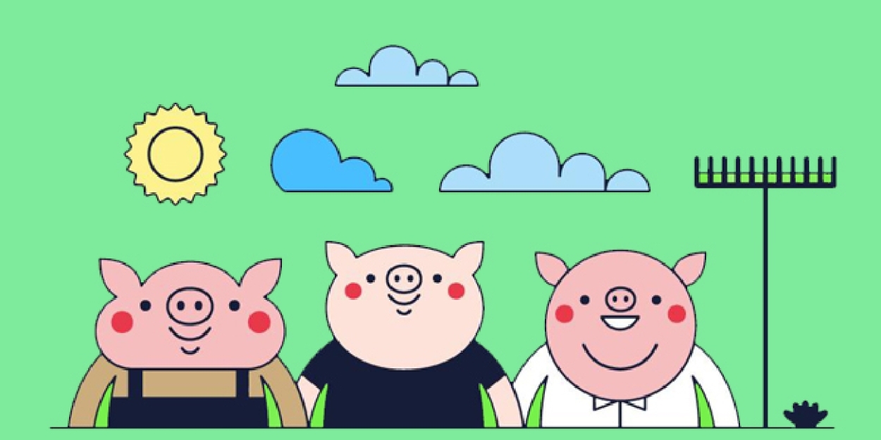 Make/Partake Theatre Version Of THE THREE LITTLE PIGS to be Presented at Curio Theatre Company  Image