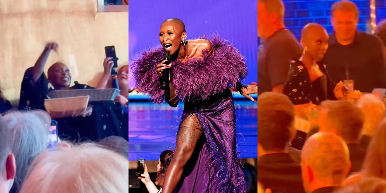 Cynthia Erivo Threw Snacks Into the Tony Awards Audience During Commercial Breaks Photo