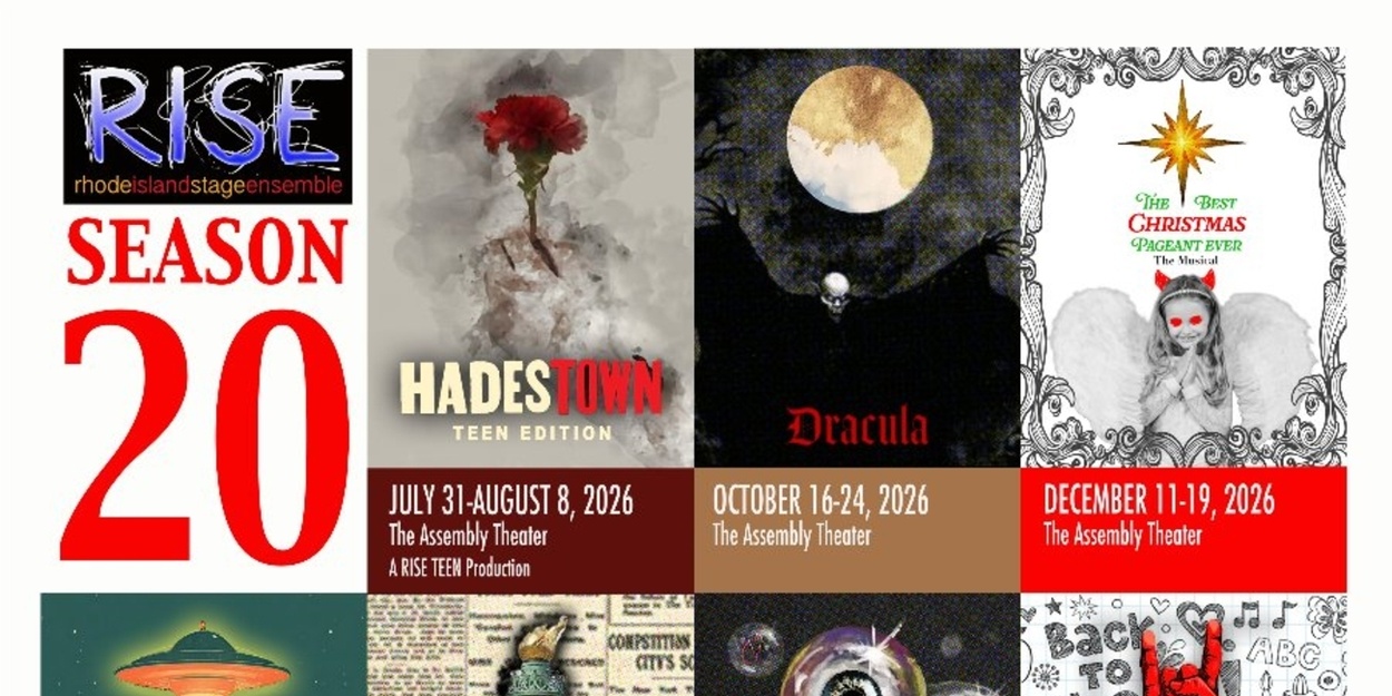 DRACULA, SCHOOL OF ROCK and More to Launch Rhode Island Stage Ensemble 20th Anniversary Season