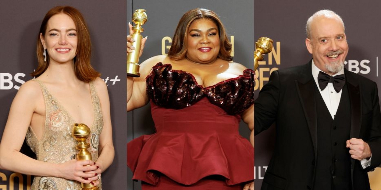Da'vine Joy Randolph, Emma Stone & More Win Golden Globe Awards - Full List of Winners! 