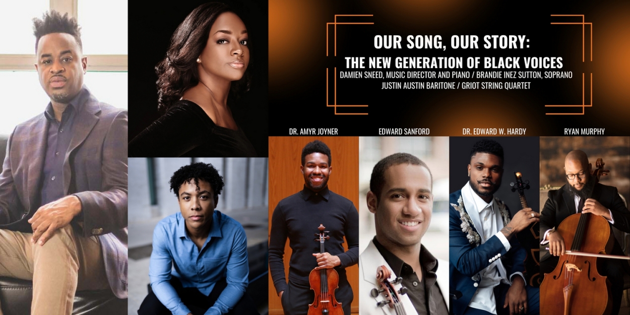 Damien Sneed, Brandie Sutton, Justin Austin, and The Griot String Quartet Perform at Caramoor Tomorrow  Image