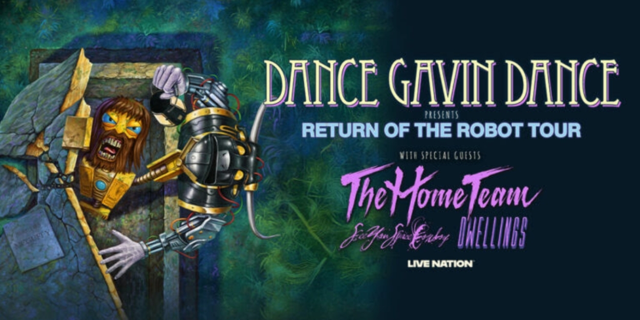 Dance Gavin Dance To Embark on 'RETURN OF THE ROBOT' Tour Across North America  Image