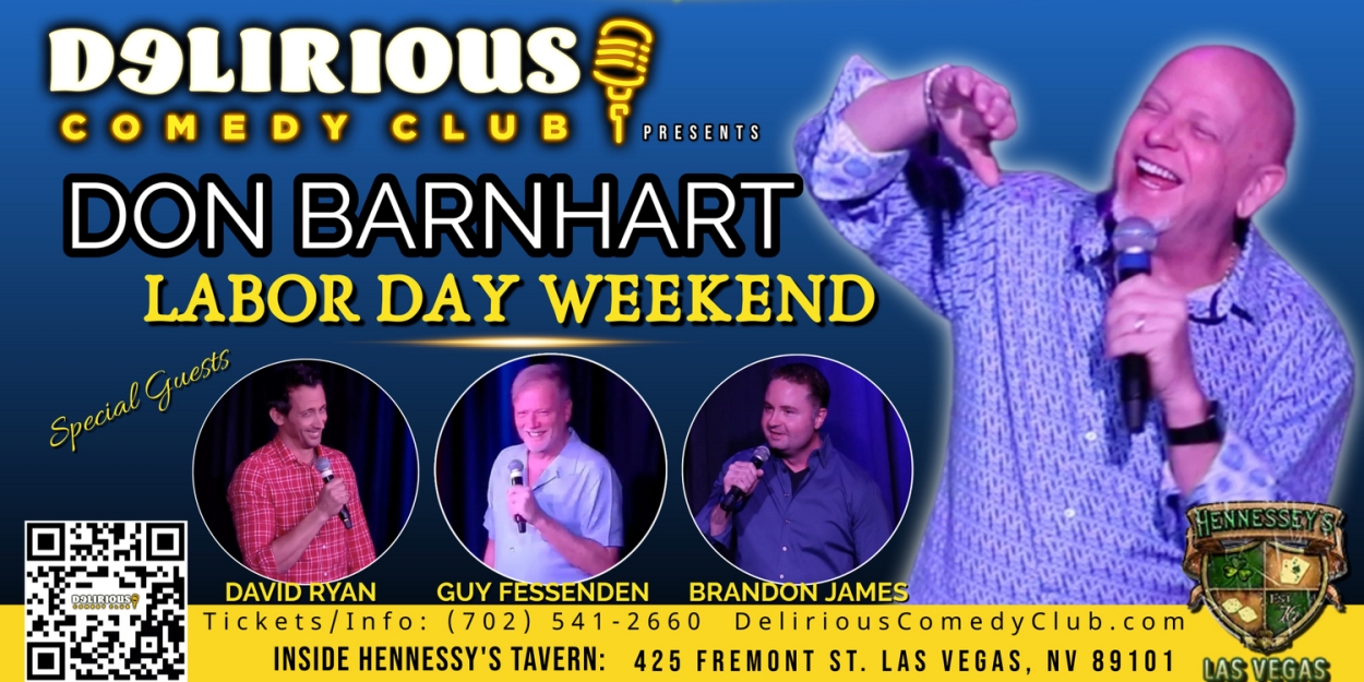 Delirious Comedy Club Celebrates Labor Day Weekend With Laughter And Fun  Image