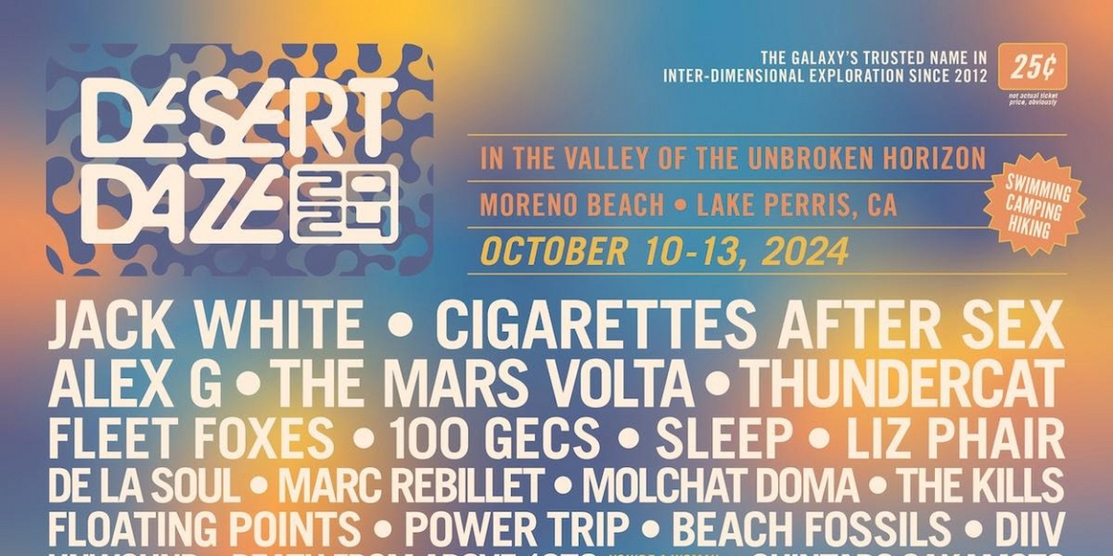 Desert Daze Unveils 2024 Lineup ft Jack White, Cigarettes After Sex, & More  Image