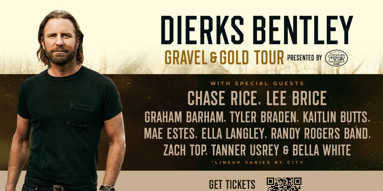 Dierks Bentley Returns To The Road With 'Gravel & Gold' Tour Dates 
