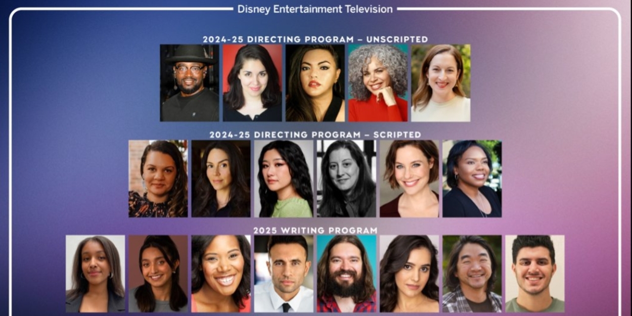 Disney Entertainment Television Unveils 2024-2025 Directing and Writing Program Participants  Image