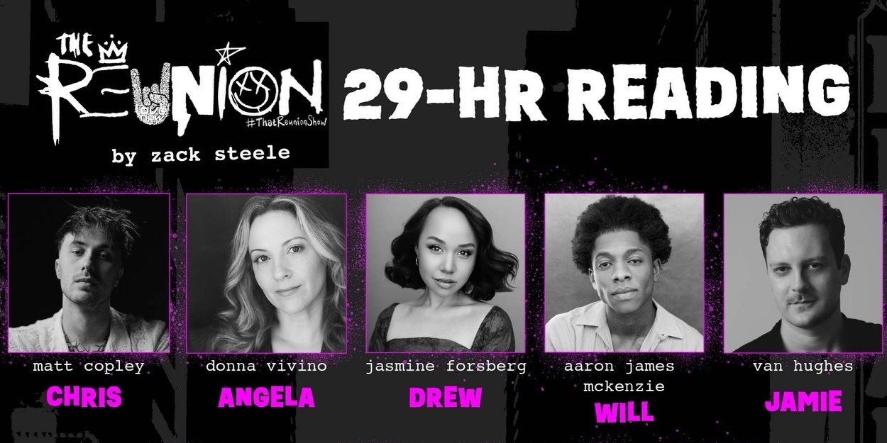 Donna Vivino et d'autres dirigeront la lecture professionnelle de la nouvelle comédie musicale pop-punk, THE REUNION. 