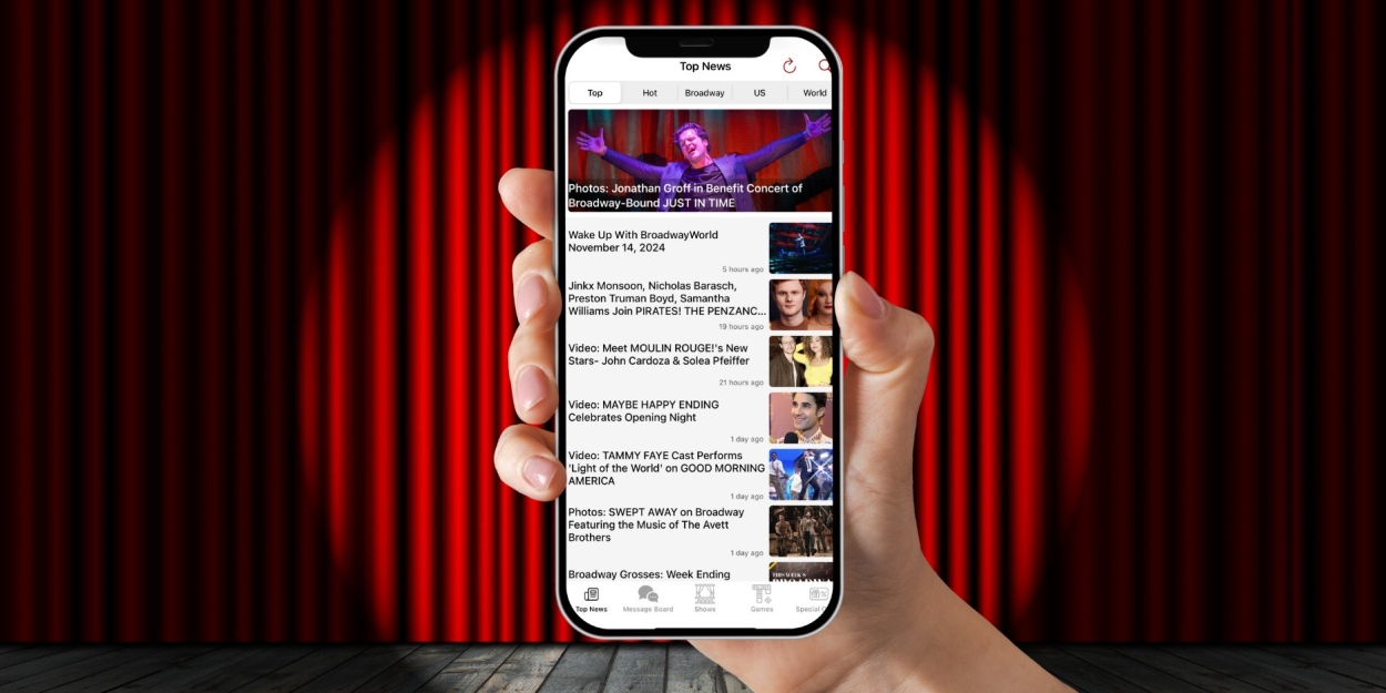 Download the BroadwayWorld App on Apple & Google Play Stores  Image