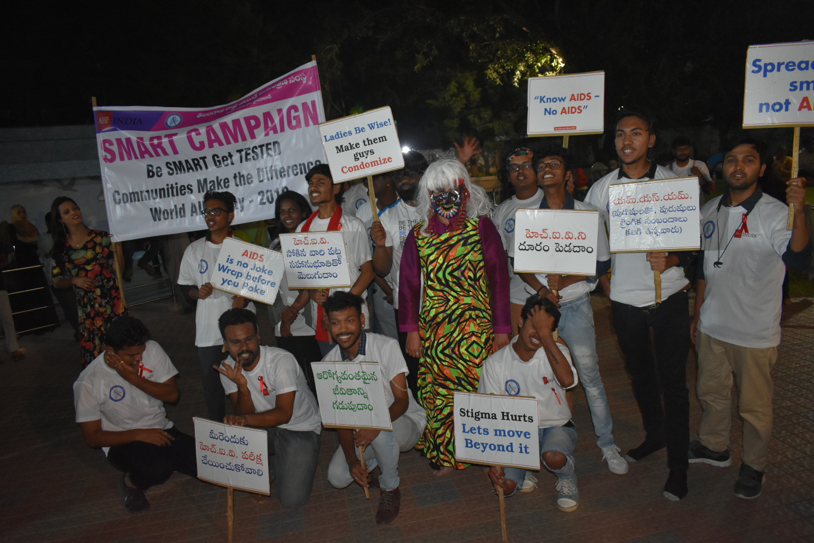 Drag Show On Streets Spreads Awareness Of HIV And Safe Sex Image