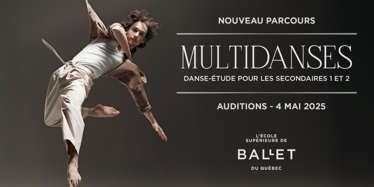 Ecole Supérieure De Ballet Du Québec Expands Its Horizons With The Launch Of The Parcours Multidanses  Image