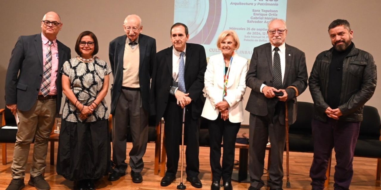 El Inbal Reconoce Trayectoria De Sara Topelson, Enrique Ortiz, Gabriel Mérigo Y Salvador Aceves Con La Medalla Bellas Artes  Image