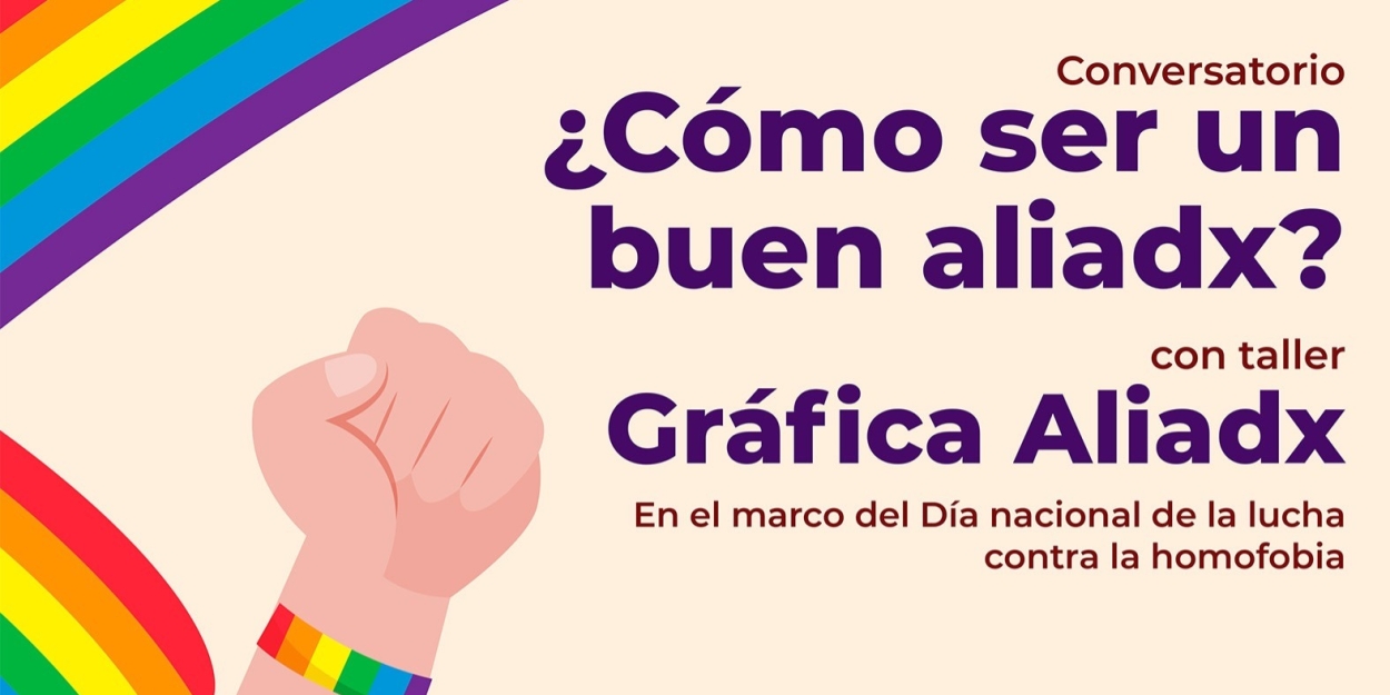 El Museo Nacional De La Estampa Participa Con Conversatorio Y Taller De Arte En El Marco Del Día Nacional Contra La Homofobia  Image