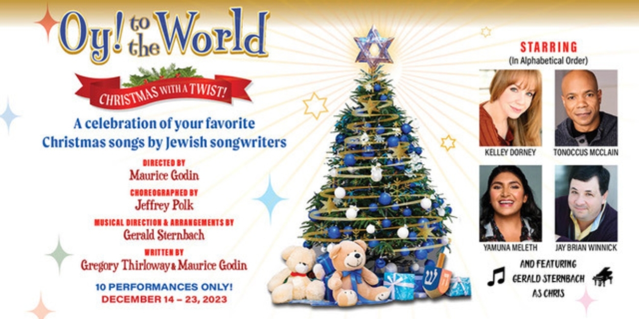El Portal Theatre to Present World Premiere Musical OY! TO THE WORLD - Christmas With A Twist! 