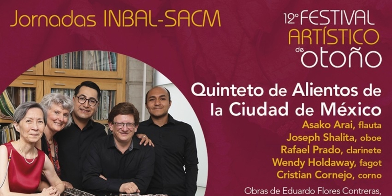 El Quinteto De Alientos De La Ciudad De México Presentará Cuatro Estrenos En Las Jornadas INBAL-SACM 2024  Image