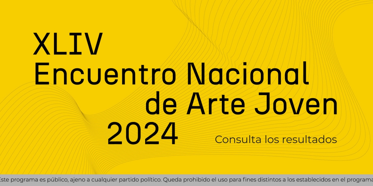 El XLIV Encuentro Nacional De Arte Joven 2024 Anuncia A Los Ganadores Photo