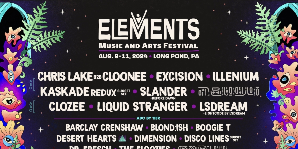 Elements Music & Arts Festival Reveals Phase One Lineup For 2024 