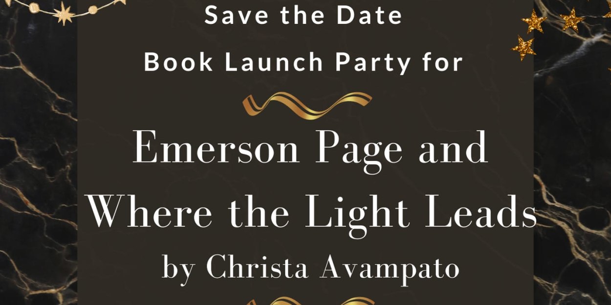 Emerson Page Book Launch Party to Take Place at Kingston Hall 