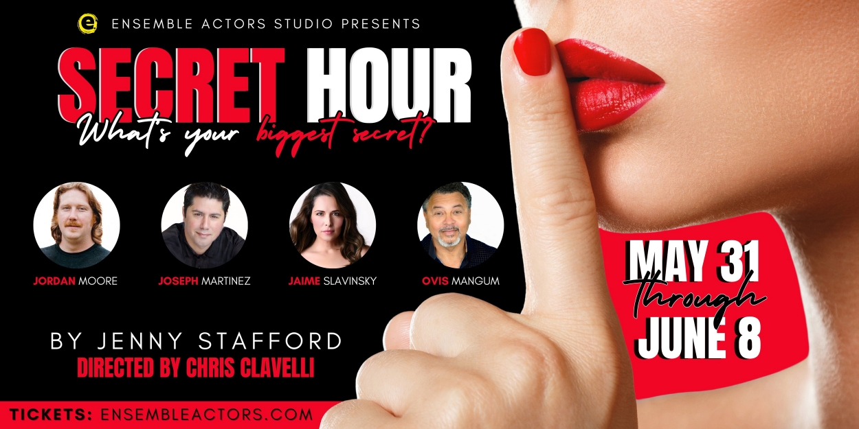 Ensemble Actors Studio to Present Pittsburgh Premiere Of SECRET HOUR  Image