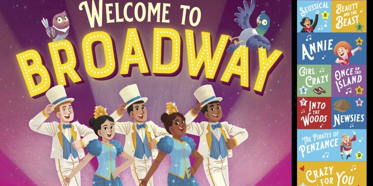 Exclusive Video: First Look at the Cover for WELCOME TO BROADWAY Book Video