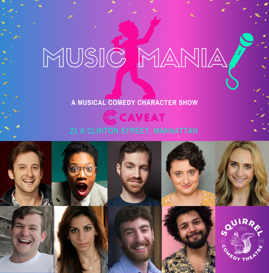 MUSIC MANIA Returns To Squirrel Comedy Theatre Next Weekend Image