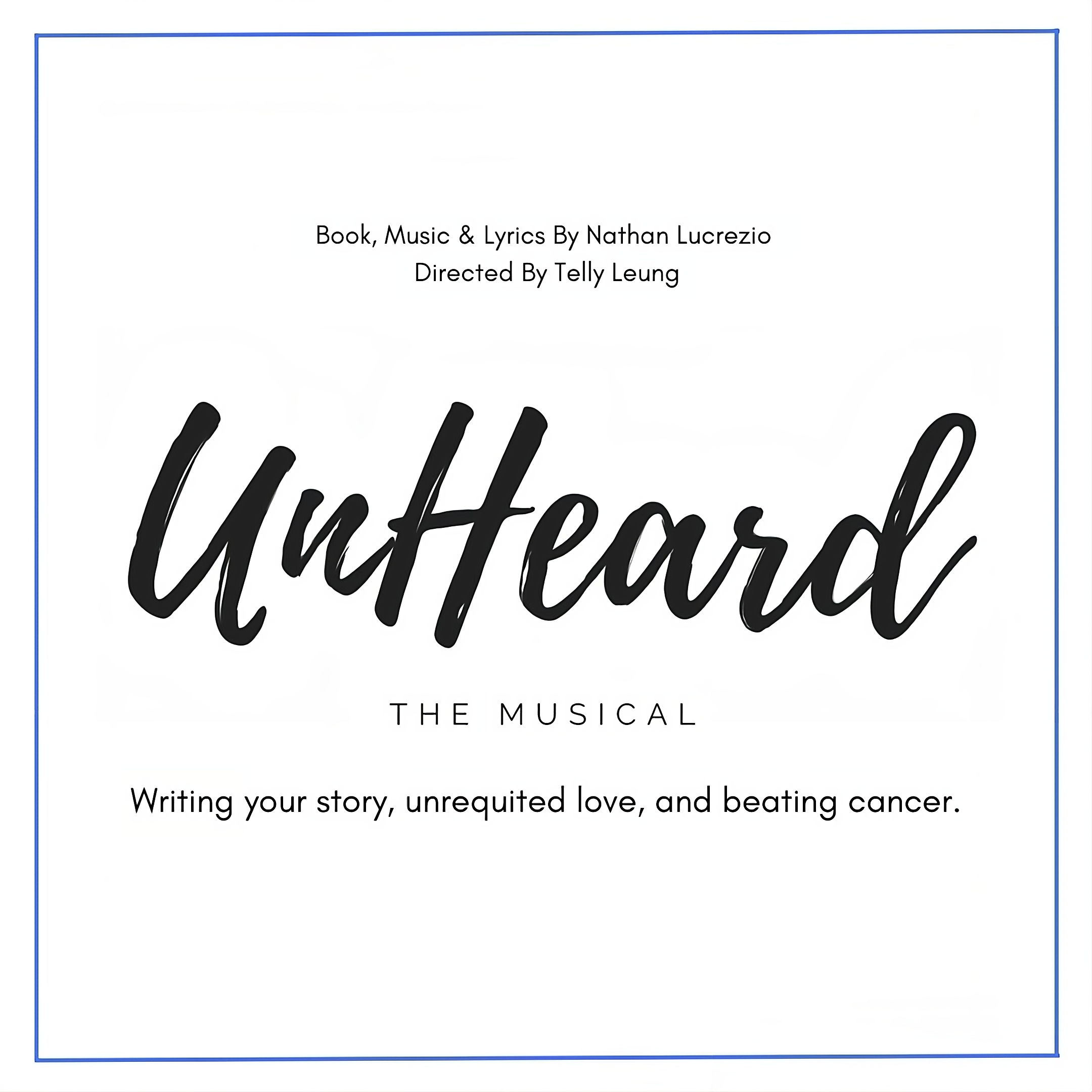 New Lucrezio Musical, UNHEARD, to Hold Industry Presentation in NYC, Directed By Telly Leung Image