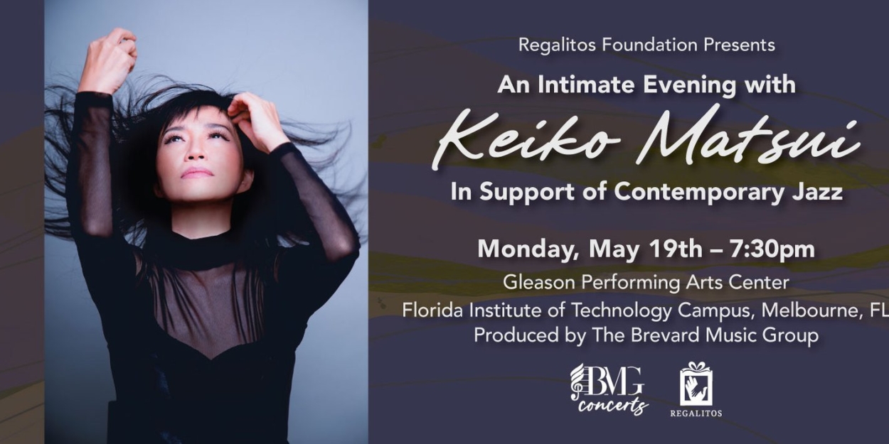 Regalitos Foundation to Present An Intimate Evening with Keiko Matsui At Gleason Performing Arts Center  Image