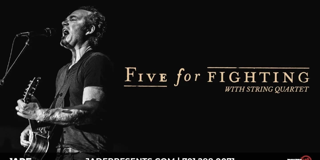 Five For Fighting Will Perform With a String Quartet at the Fargo Theatre 
