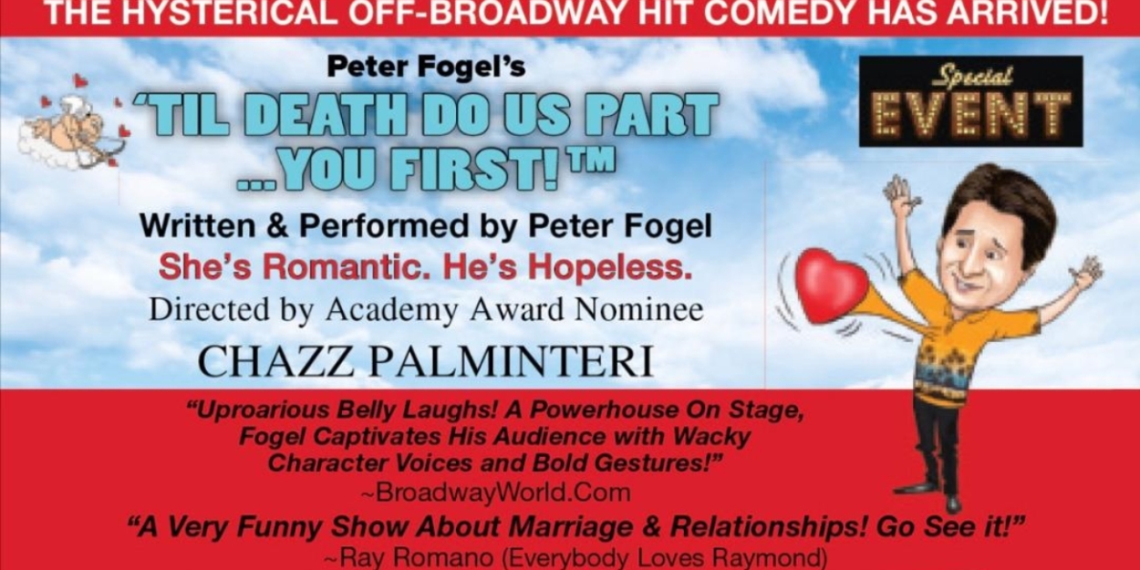 Peter Fogel's Til Death do us part..You First! - Englewood Chamber