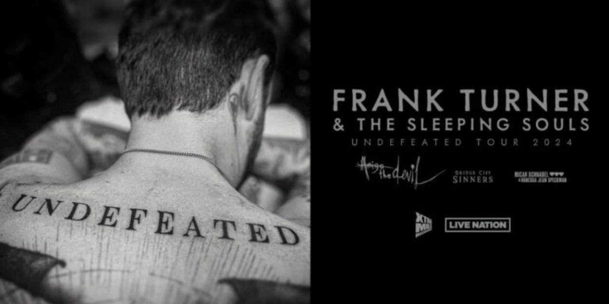 Frank Turner Announces 'Undefeated' Spring And Summer U.S. Headline Tour 