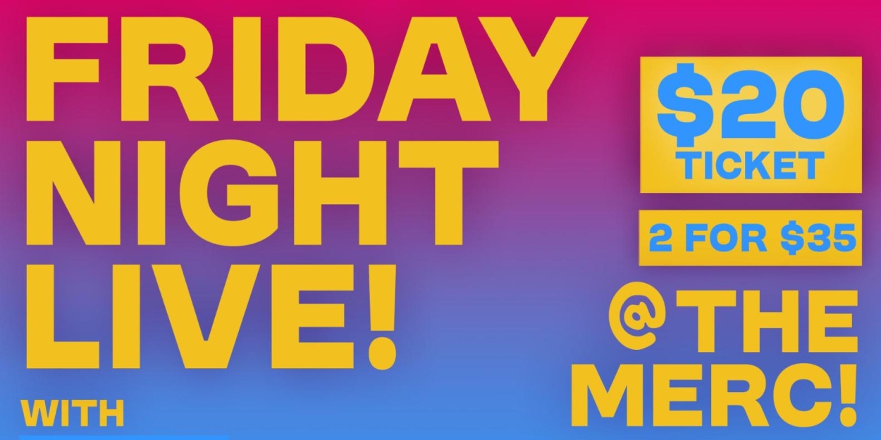 Friday Night Live! Improv Theater With PRN to Take Place at Merc!  Image